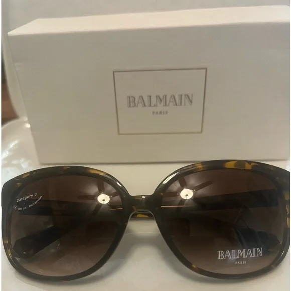 NWT Balmain Paris Women’s Sunglasses Balmain Sunglasses B-II BPS-101A 55 Women – Lexor Miami main image 3